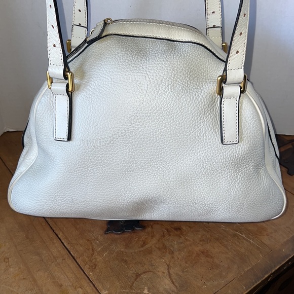 Vintage Sondra Roberts Leather Bowler Bag - Picture 6 of 10